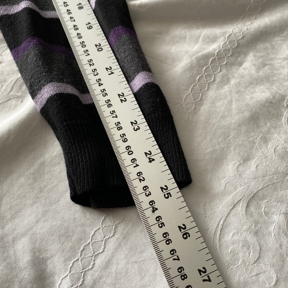 Le Chateau Men's Long Sleeve Striped Light Bamboo Sweater Size Medium - Picture 9 of 11